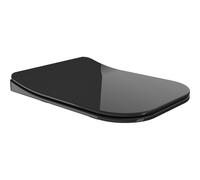 Mexen Teo asiento de caída lenta slim, duroplast, negro brillo - 39851085 53197 5905315341969