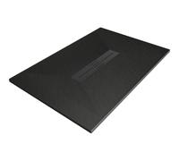 Mexen Toro plato de ducha rectangular SMC 110 x 80 cm, negro, cubierta negra - 43708011-B 25423 5905315228154