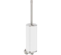 Mexen Triv cepillo de baño, blanco/níquel cepillado - 70A33071-97W 94569 5905315735874