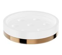 Mexen Triv jabonera de pie, blanco/oro rosa - 70A33057-60W 94494 5905315734402