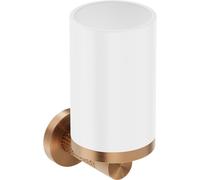 Mexen Triv vaso para cepillos de dientes, blanco/cobre cepillado - 70A33051-65W 94435 5905315734624