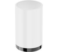 Mexen Triv vaso para cepillos de dientes de pie, blanco/black chrome - 70A33053-73W 94458 5905315735485