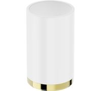 Mexen Triv vaso para cepillos de dientes de pie, blanco/dorado - 70A33053-50W 94452 5905315733801