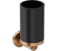 Mexen Triv vaso para cepillos de dientes, negro/cobre cepillado - 70A33051-65B 94425 5905315734617