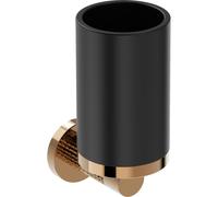 Mexen Triv vaso para cepillos de dientes, negro/oro rosa - 70A33051-60B 94424 5905315734334