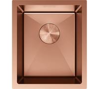 Mexen Trixo fregadero de acero inoxidable 1-cubeta 370 x 440 mm, cobre - 6412371000-65 78962 5905315982025