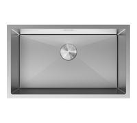 Mexen Trixo fregadero de acero inoxidable 1 cubeta 750 x 440 mm, inox - 6415751000-01 78987 5905315982223