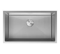 Mexen Trixo fregadero de acero inoxidable de 1 seno 750 x 440 mm, inox HC - 6415751000-01HC 78988 5905315982230