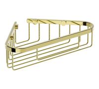 Mexen Uni-T cesta de baño de esquina, dorada - 70A8520-50 95027 5905315740687