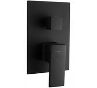 Mexen Uno mezclador de baño empotrado, negro - 71435-70 5205 5907709174986