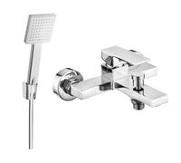 Mexen Uno R45 grifo de bañera con conjunto de ducha, cromo - 7143R45-00 5786 5907709188921