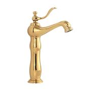 Mexen Vela grifo de lavabo alto, dorado - 744510-50 3943 5907709173453