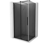 Mexen Velar cabina de ducha corredera 130 x 100 cm, grafito, negro - 871-130-100-41-70 48878 5905315296542