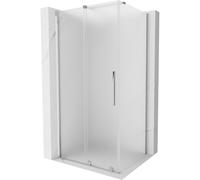 Mexen Velar cabina de ducha deslizante 120 x 80 cm, escarcha, cromo - 871-120-080-31-01 41056 5905315286918