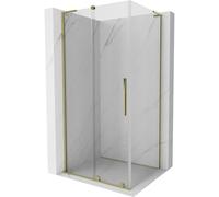 Mexen Velar L cabina de ducha corredera 90 x 100 cm, transparente, dorada - 871-090-100-03-50 42921 5905315303660