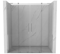 Mexen Velar L Duo puerta de ducha corredera 170 cm, transparente, cromo - 871-170-003-02-01 50739 5905315314109