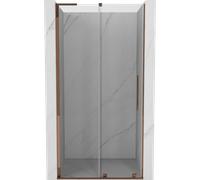 Mexen Velar L puerta de ducha corredera 120 cm, transparente, oro rosa - 871-120-003-01-60 41571 5905315300768