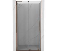 Mexen Velar L puertas de ducha correderas 100 cm, transparente, oro rosa - 871-100-003-01-60 41569 5905315300744