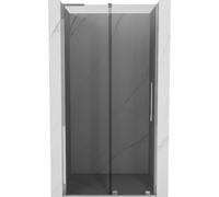 Mexen Velar L puertas de ducha deslizantes 120 cm, grafito, cromo - 871-120-003-41-01 41936 5905315301406