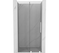Mexen Velar puertas de ducha correderas 100 cm, transparentes, blancas - 871-100-000-01-20 23843 5905315213143