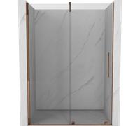 Mexen Velar puertas de ducha correderas 160 cm, transparente, oro rosa - 871-160-000-01-60 23885 5905315213655