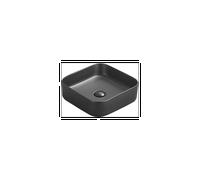Mexen Vena lavabo sobre encimera 37 x 37 cm, negro mate - 22193785 16001 5907709158177
