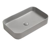Mexen Vena lavabo sobre encimera de 71 x 37 cm, gris claro mate - 22196061 16006 5907709158221