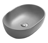 Mexen Viki lavabo sobre encimera 48 x 35 cm, gris claro mate - 21054861 1190 5903163389652