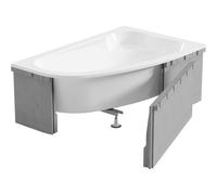 Mexen X-ST carcasa de poliestireno para bañera de esquina 240 cm, blanca - 55022-00 53062 5905315933164