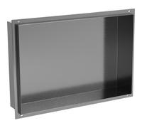 Mexen X-Wall-NR estante empotrado sin borde 45 x 30 cm, gris arma cepillado - 19E1453010 83785 5905315990976