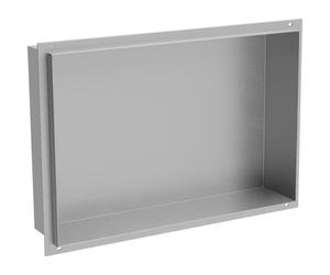 Mexen X-Wall-NR estante empotrado sin borde 45 x 30 cm, inox - 1911453010 14910 5907709146273