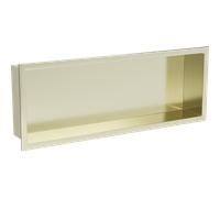 Mexen X-Wall-R estante empotrado con reborde 60 x 20 cm, dorado cepillado - 1950602010 14867 5907709146679