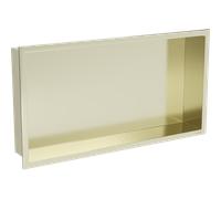 Mexen X-Wall-R estante empotrado con reborde 60 x 30 cm, dorado cepillado - 1950603010 14871 5907709146686