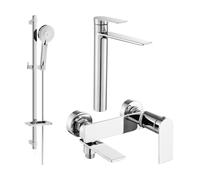 Mexen Zero DQ40 conjunto de bañera, cromo - 7113DQ40-00 5827 5907709199545