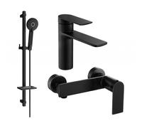 Mexen Zero DQ40 conjunto de ducha, negro - 71104DQ40-70 5808 5907709199286