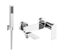 Mexen Zero R02 grifo de bañera con set de ducha, cromo - 7113R02-00 5853 5907709199897