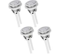 MEXWLOP Reemplazo de botón de descarga de inodoro, 2 uds., 60Mm, doble | pulsador, válvula Universal, fácil instalación, cabeza redonda