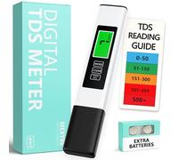 MEXYBE Medidor Digital De Agua 4 En 1 TDS 2024, Temperatura Y EC Preciso Fiable, 0-9990 Ppm, Pruebas Profesionales Para Potable, Sistema Ro/di, Acuarios, Piscina, Etc