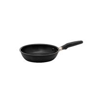 Meyer Accent Series - Sartén antiadherente de 20 cm, pequeña sartén de inducción con asas ergonómicas de silicona, apta para horno y lavavajillas, utensilios de cocina duraderos, color negro mate
