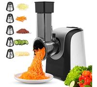 MEYKEY 150 W cortador de verduras eléctrico, 5 en 1 picadora para verduras multifunción