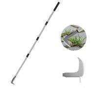 MeYuxg - Cuchillo desherbador manual, 138-105-69 cm, ajustable, deshierbador de mango largo, ergonómico, apto para trabajos de jardinería y cuidado de céspedes