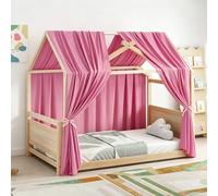 MeYuxg Set Dosel para Cama Casa, 2 Piezas Dosel Cama de Muselina, Baldaquín de Tela para Cama Infantil Niña Niño Habitación Infantil, Decoración Habitación Infantil Baldaquín, 135An x 350Al cm
