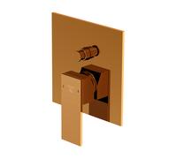 Mezclador de ducha/baño de la serie 160 de Steinberg, juego preparado, dos consumidores, 16021033RG, Color: Oro rosa