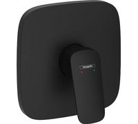 Hansgrohe Grifo empotrado de ducha Logis 71605670 monomando 1 función para iBox universal negro mate