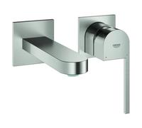 Mezclador de lavabo Grohe Plus de 2 orificios, proyección 146mm, instalación oculta, 29303DC3, Color: súper acero