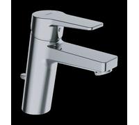 Mezclador de lavabo HANSA HANSATWIST, con juego de desagüe, proyección: 123 mm, 09012283