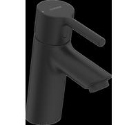 Mezclador de lavabo HANSA HANSAVANTIS, sin juego de desagüe, palanca de pivote, proyección 109 mm, 5242226733, Color: Negro Mate