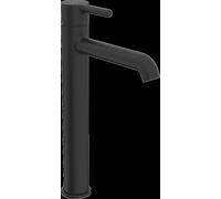 Mezclador de lavabo HANSA HANSAVANTIS Style, alto, sin juego de desagüe, proyección 168 mm, 5447220733, Color: Negro Mate