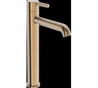 Mezclador de lavabo HANSA HANSAVANTIS Style, alto, sin juego de desagüe, proyección 168 mm, 5447220781, Color: bronce cepillado