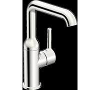 Mezclador de lavabo HANSA HANSAVANTIS Style, caño giratorio, sin juego de desagüe, proyección de 147 mm, 54552207, Color: cromado